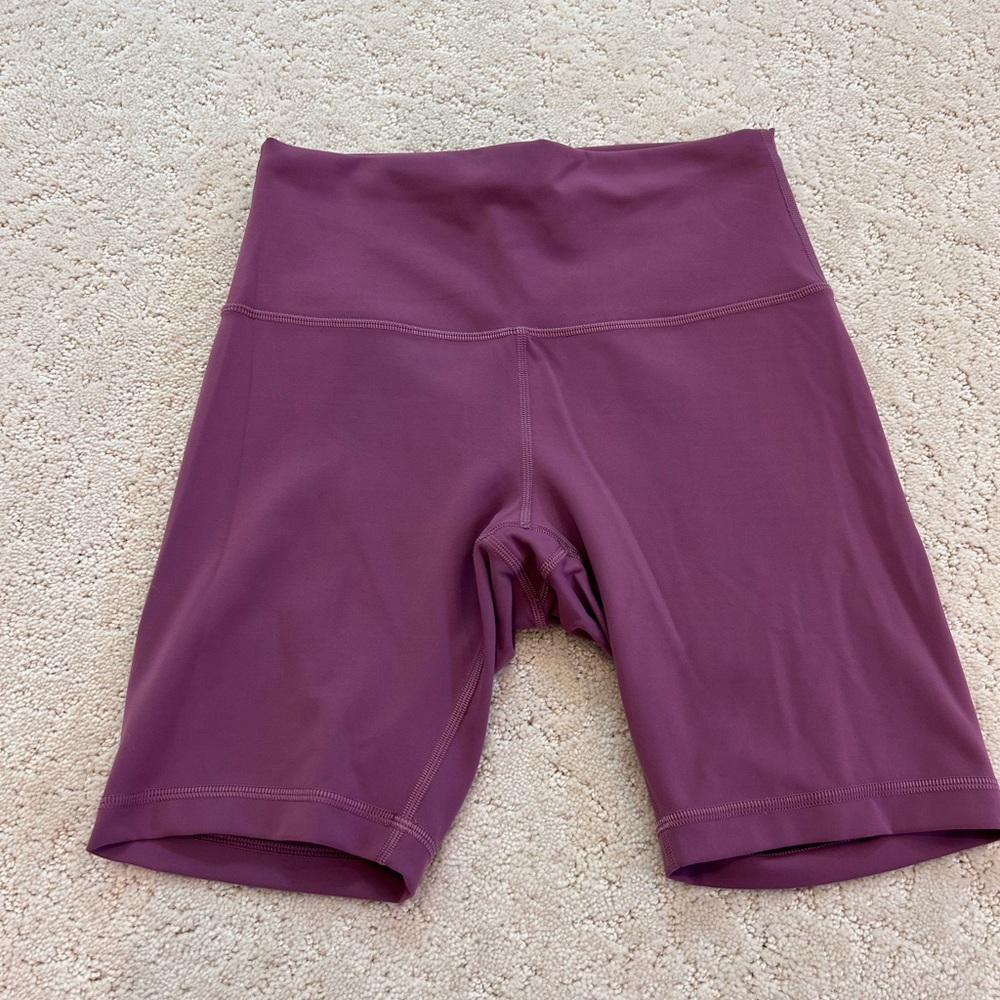 Lululemon Mauve Pink High Rise Align Shorts 8’